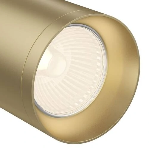 Потолочный светильник Ceiling Focus, 1xGU10 Матовое Золото, Матовый золотой (Maytoni Technical, C017CW-01MG) - Amppa.ru