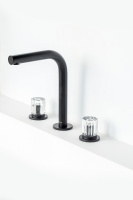 Смеситель на столешницу Boheme ELEGANTE 152-B-EL черный