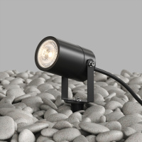 DK9800-BK Грунтовый светильник MOSS, IP65, GU10 LED, до 15 Вт, черный, алюминий