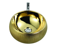 Раковина Керамика 39*16 Armadi Art 862 Золото