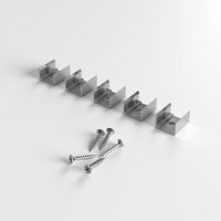 Клипса монтажная для силиконового профиля для светодиодной ленты (5 шт.) Clip LL-2-ALP027 (Elektrostandard, Клипса монтажная для силиконового профиля для светодиодной ленты (5 шт.))